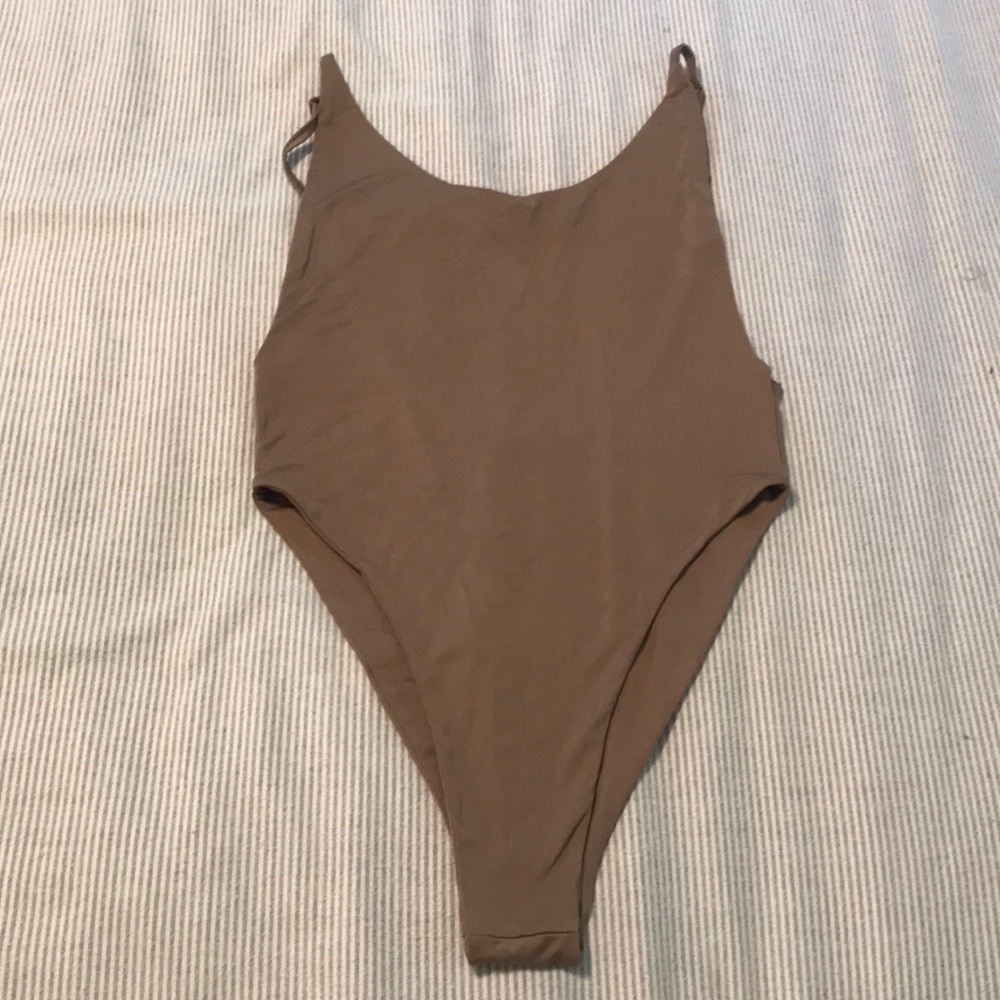 High cut bodysuit.